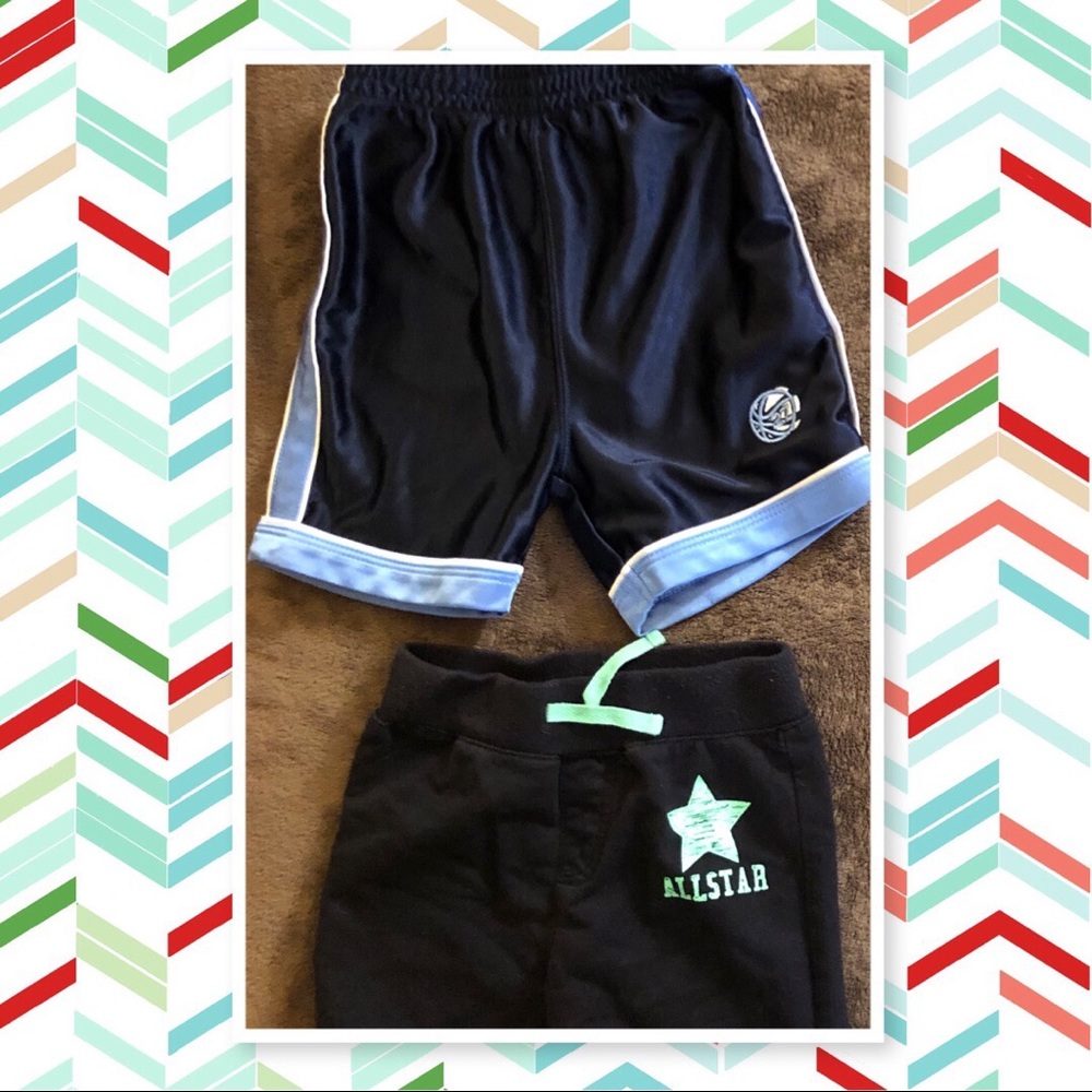 2 pair basketball shorts